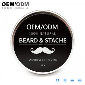 Private Label Scented Natural Organic Beard Care Balm For Beard Growth Cream Beard Balm