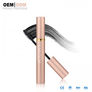 Oem private label eye makeup waterproof mascara organic 4d fiber lash mascara