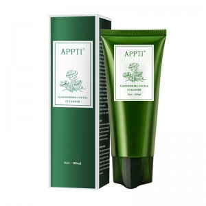 Private Label Anti Acne Aloe Vera Face Wash Facial Cleanser Ganoderma Essence Fash Wash